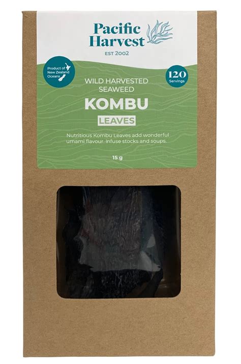 Pacific Harvest Kombu Leaves 15g Healthylife