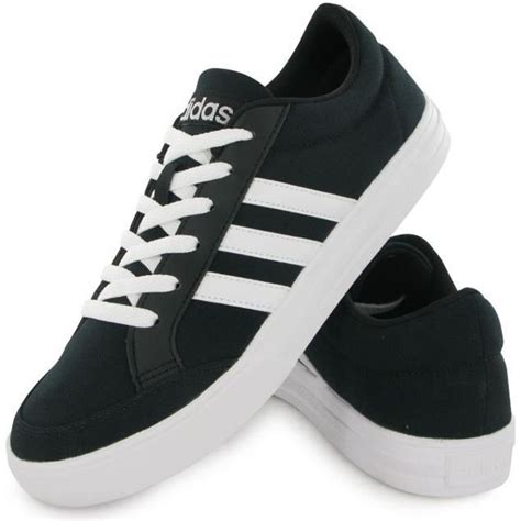 Adidas Sneakers Homme Adidas Originals Veritas Lea Chaussures Mode Sneakers Homme Cuir Noir Noir