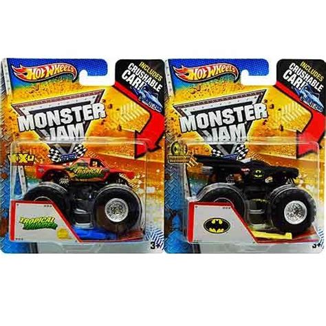 Hot Wheels Monster Jam kisautó Mad the scientist Gyerekajándék