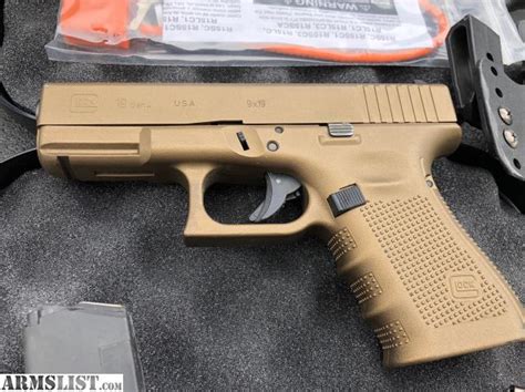 ARMSLIST For Sale Burnt Bronze Glock 19 Gen 4