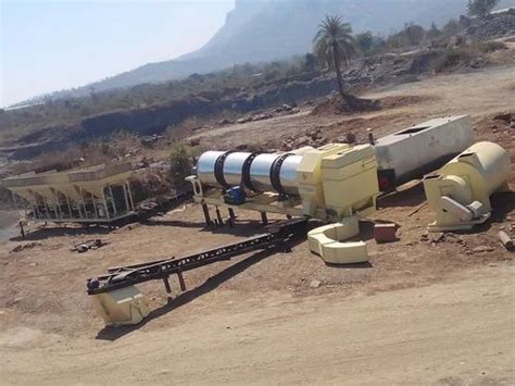 FABHND Semiautomatic DM Bitumen Hot Mix Plant Capacity To Tons Per Hours At Rs