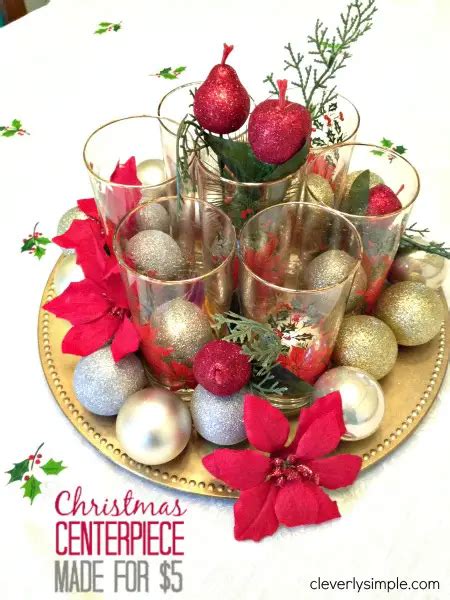 19 Simple And Elegant Diy Christmas Centerpieces