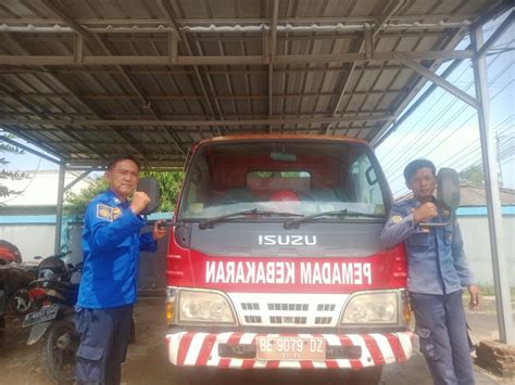 Giat Pengamanan Operasi Lilin Krakatau Tahun Damkarmat Kabupaten