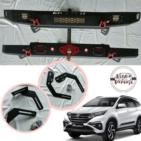 Jual Paket Towing Depan Belakang Pelindung Bumper Model Costume Mobil