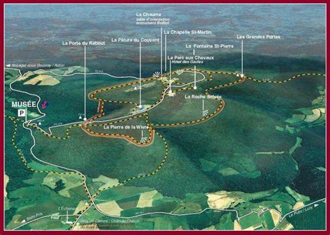 JOUX VENCE EN BOURGOGNE MORVAN BIBRACTE