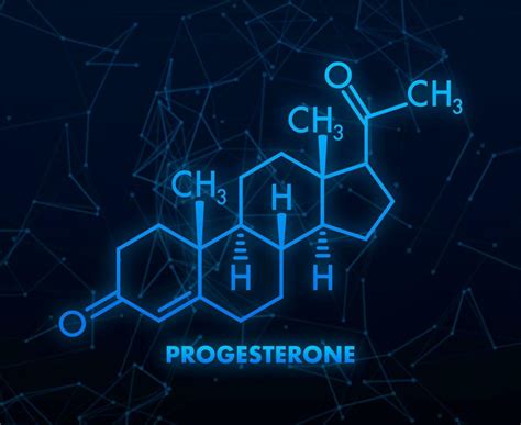 Progesterone Female Sex Hormone Molecule Vector Illustration 29889481 Vector Art At Vecteezy