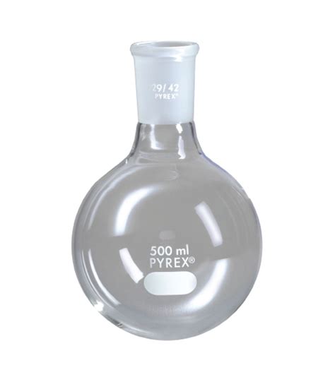 Buy Corning Pyrex Ml Round Bottom Boiling Flask With Short Neck