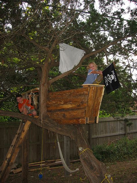 Pirate Ship Tree House Hometreehome