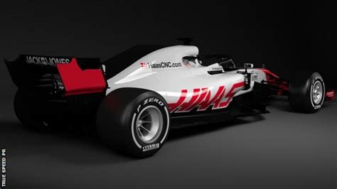 Haas Unveil New Vf Car For Formula Season Bbc Sport