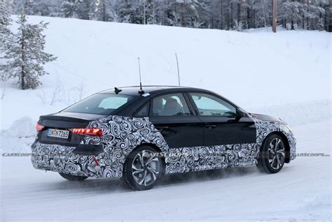 2024 Audi A3 Sedan Spied With Trick LEDs In Northern Europe | Carscoops