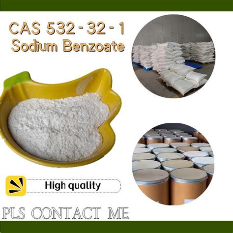 Food Preservatives CAS 532 32 1 Sodium Benzoate Powder With Best