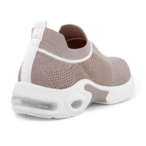 Tênis Comfortflex Jogguing Bolha Nude