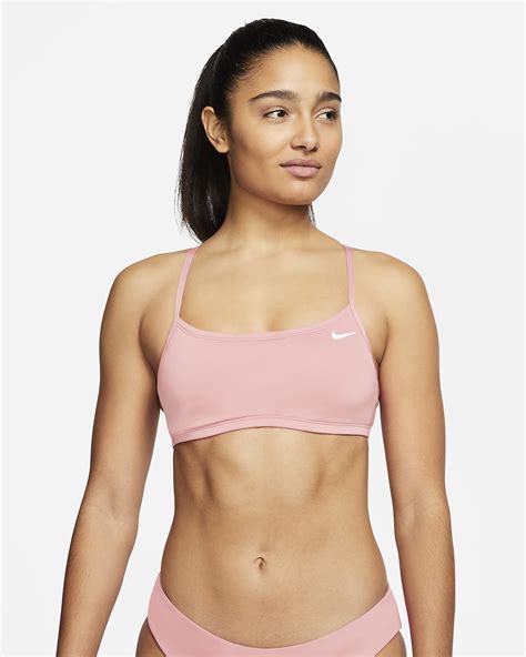 Nike Essential Parte De Arriba De Bikini Con Espalda Cruzada Mujer