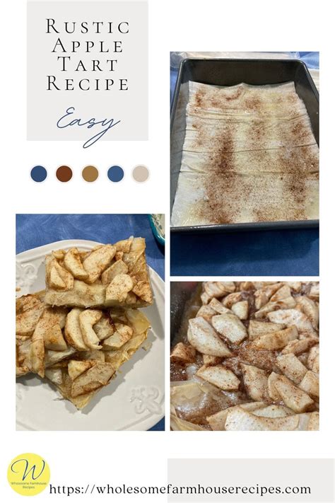 Easy Rustic Apple Tart With Phyllo Dough Recipe Wholesome Farmhouse