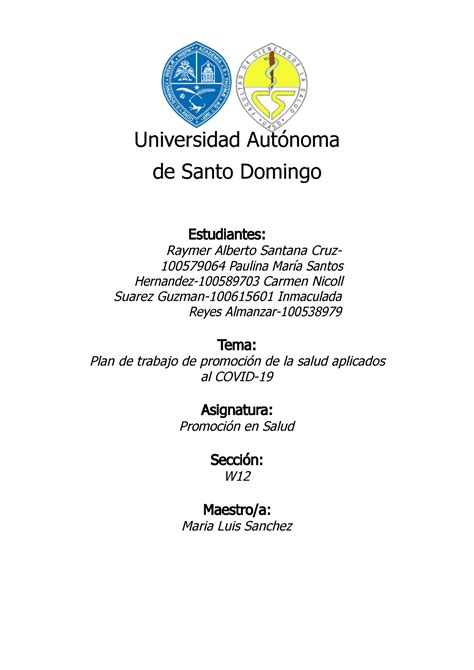 1 5048915282593055548 Universidad Autónoma de Santo Domingo