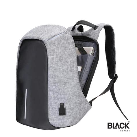 Safety Bag -Anti - Theft Laptop Backpack - BLACK Market