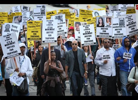 Trayvon Martin Protest In LA: 'Million Hoodie March' Calls For Justice ...