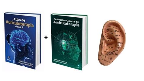 Kit Livros Auriculoterapia Orelha Grande Na Loja