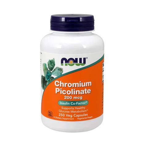 Chromium Picolinat 200mcg von Now Foods AKTION aus Deutschland