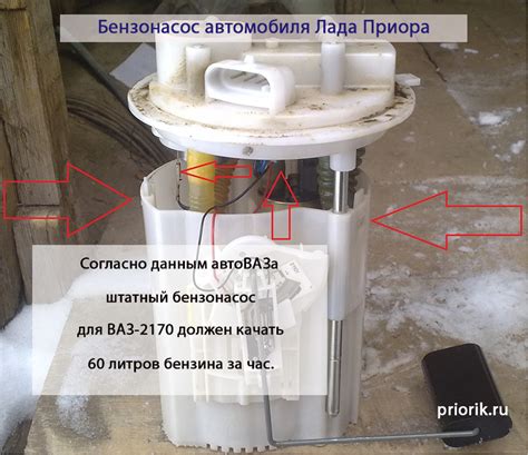 Предохранитель и реле бензонасоса автомобиля Приора: инструкции ремонта ...
