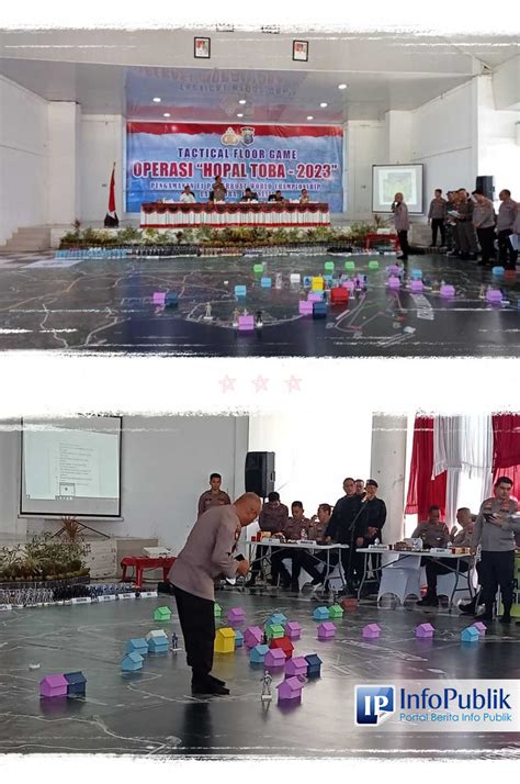 Infopublik Pengamanan F H O Polda Sumut Gelar Tactical Floor Game