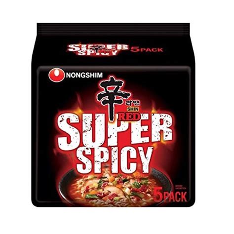 Nongshim Shin Ramen Red Super Spicy 5packs Shopee Malaysia