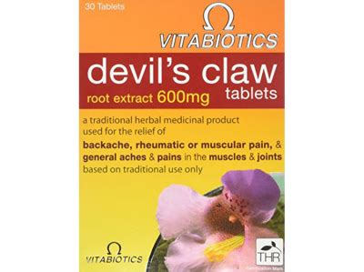 Vitabiotics Devil S Claw Tablets S Pharma Xonline