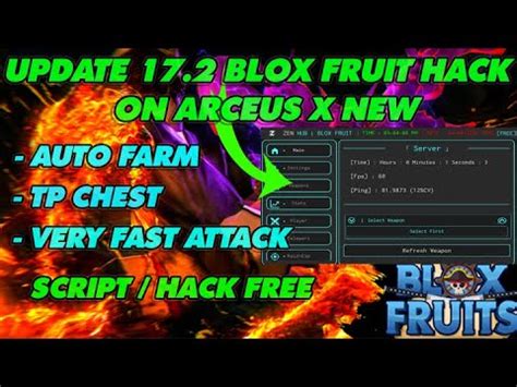 ROBLOX HACK BLOX FRUIT TRÊN ĐIỆN THOẠI UPDATE 17 2 BLOX FRUIT HACK