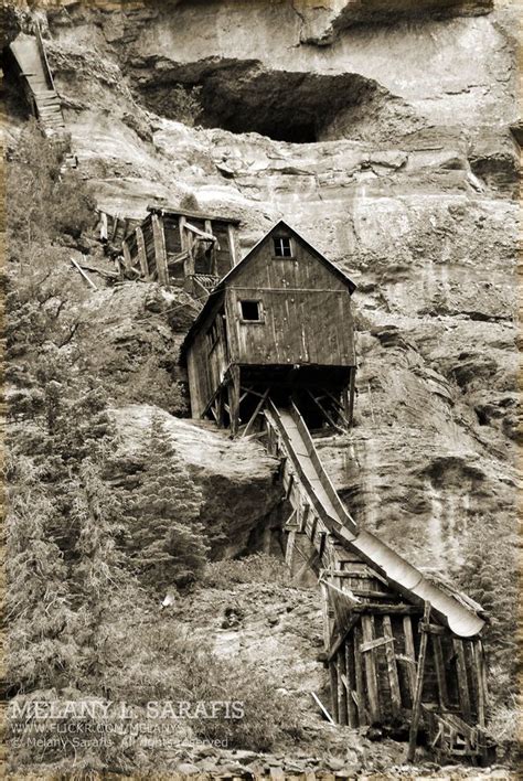 An Abandoned Gold Mine Up The Street For Our Hotel In Ouray Co Its