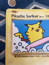 Carte Pokemon Pikachu Surfeur Ebay