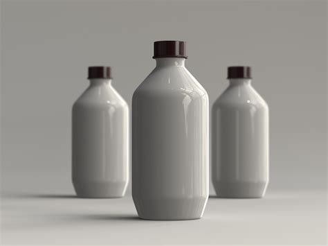 Premium Photo 3d Rendered Plastic Bottles Without A Label