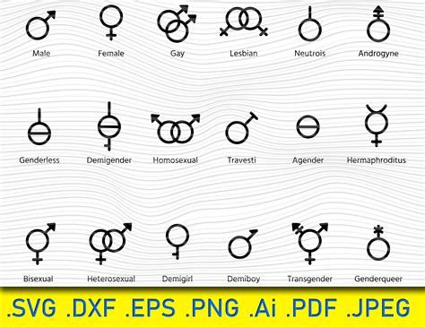 Gender Symbols Svg Male Female Sex Svg Cut File Instant Etsy Singapore