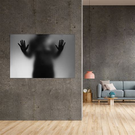 Black And White Blurred Nude Woman Photo Wall Art Wall Deco Etsy