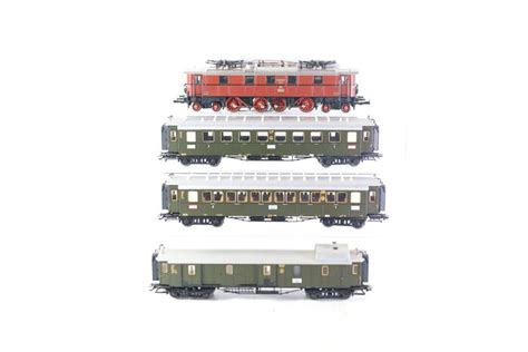 Märklin H0 2860 Train set 4 piece passenger express Catawiki