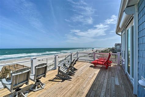 Beachfront Oasis With 2 Large Decks Bbq And Views Topsail Beach Updated Prices 2025