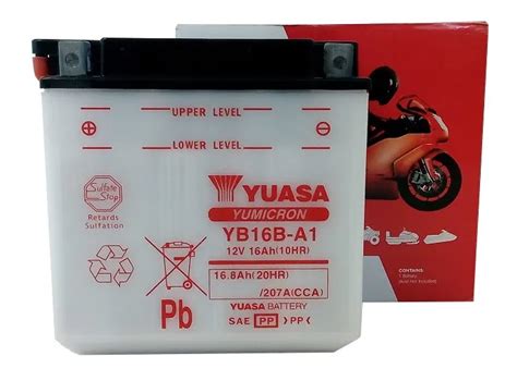 Akumulator YUASA YB16B A1 12V 16Ah 207A Akumulatory Moto