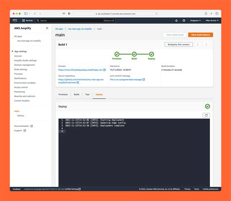 Deploy A Next Js 13 App To AWS With Amplify Hosting Front End Web