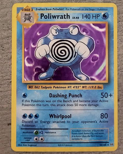 Se produkter som liknar Poliwrath Holo Pokemon på Tradera