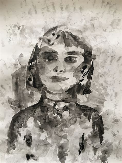 Untitled Ink Portraits On Behance