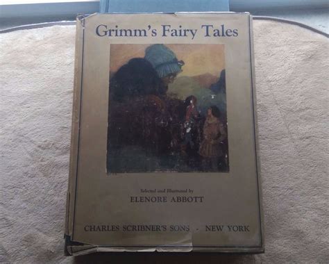 Grimms Fairy Tales Book Illustrated By Elenore Abbott Published 1920