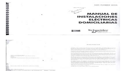 Manual De Instalaciones Electricas Domiciliarias PDF Document