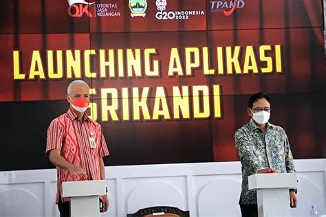 Ganjar Luncurkan Aplikasi Srikandi Untuk Permudah Akses Keuangan UMKM