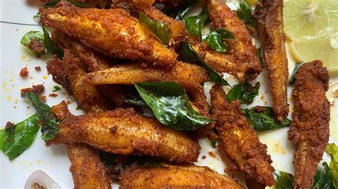 Crispy Nethili Fish Fry Fried Anchovies By Preethi Ramasami Recipe