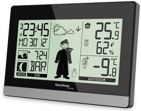 Funk Wetterstation TECHNOLINE WS 9612 Kaufen Pollin De