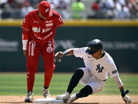 Diablos Rojos vence agónicamente a Yankees en su regreso a México