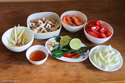 Том Ям Кунг. Острый тайский суп с креветками: foodclub_ru — LiveJournal