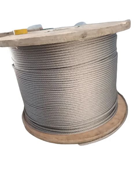 IWRC Stainless Steel Wire Rope 500 M 10 Mm At Rs 168 Meter In