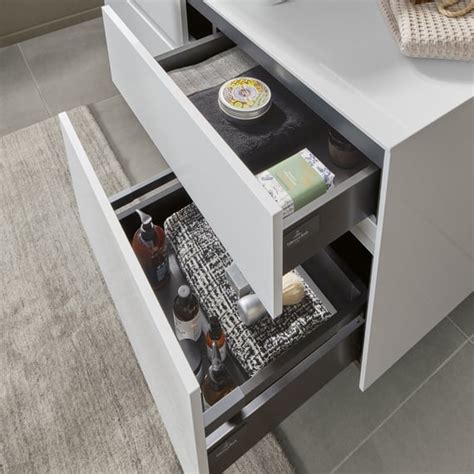 Villeroy Boch Collaro Lavabo Con Mobile 4 Scomparti Estraibili