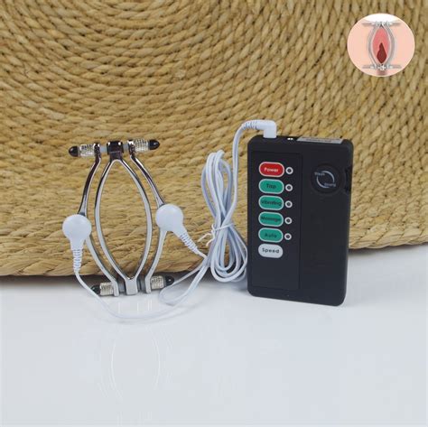 Labia Clip With Electro Shock Set Bdsm Bondage Torture Clitoris Lips Clamp Pussy Clamp Sex Toys