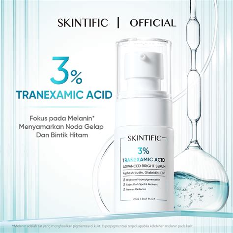 Jual [diskon Cuci Gudang！] Skintific Tranexamic Acid Advanced Bright